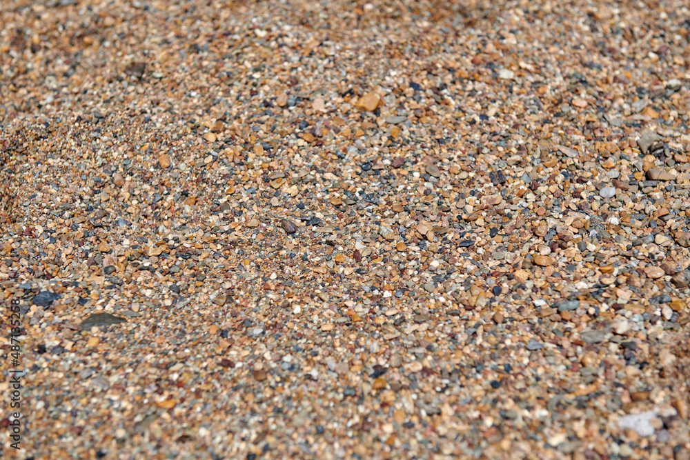 coarse sand texture on the beach by the lake coarse sand texture on the beach by the lake