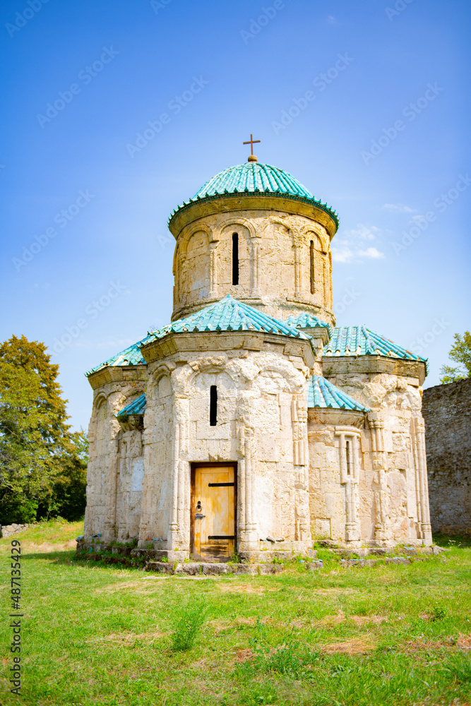 small Orthodox church in Kvetera in Georgia