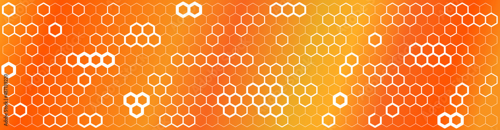 Hexagons / honeycomb Hexagons / honeycomb