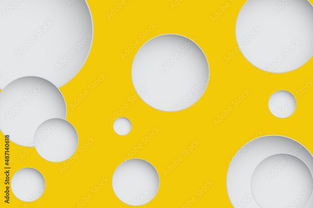 Circle abstract yellow background with falling shadow. Circle abstract yellow background with falling shadow.