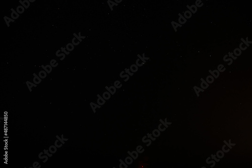 Beautiful night photo of stars and sky 