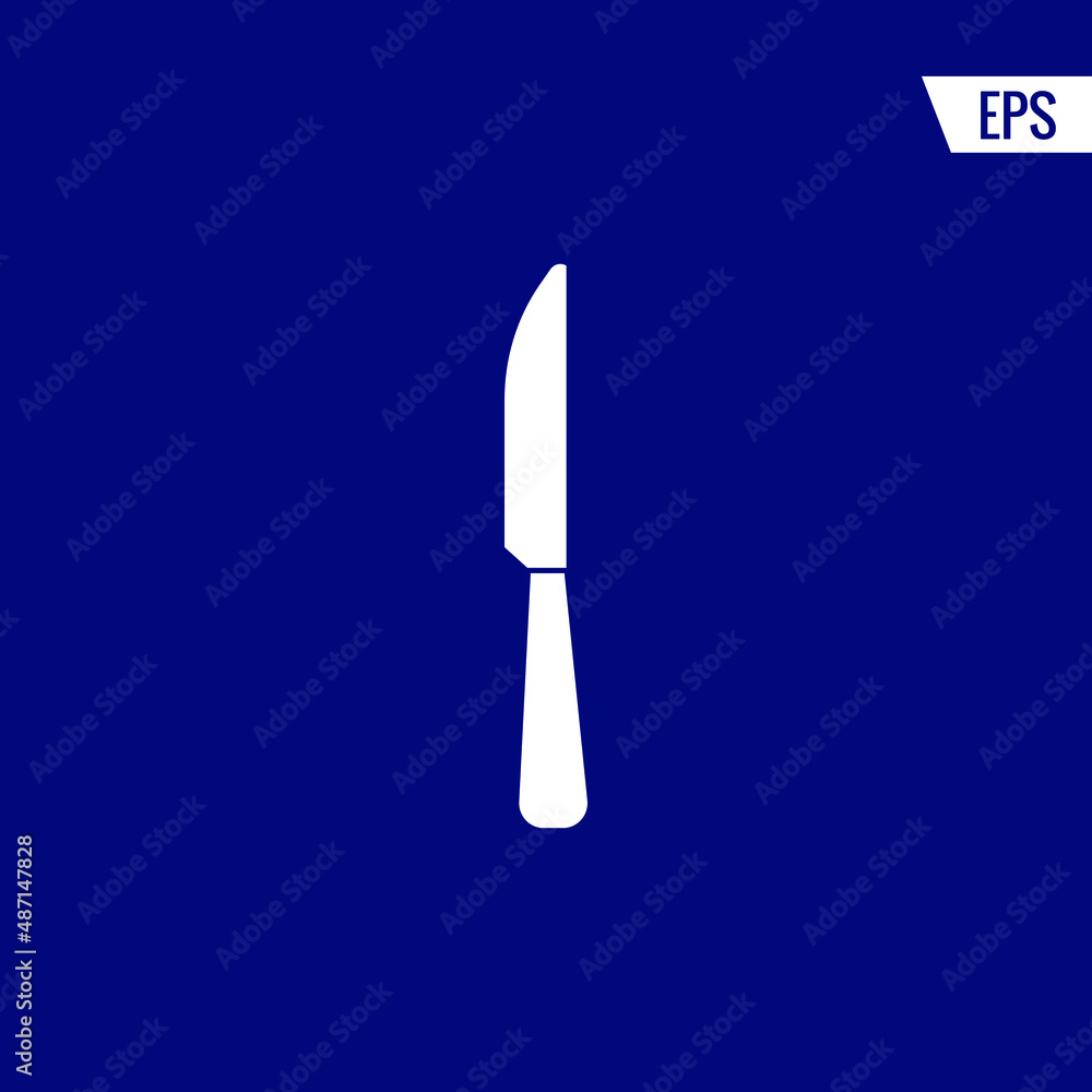 Knife vector icon illustration sign Knife vector icon illustration sign