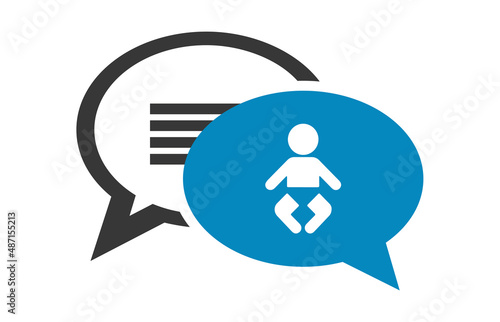 Logo bébé.