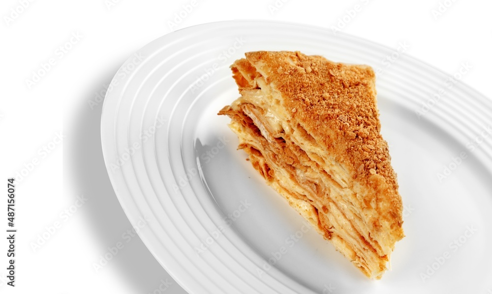 Honey cake dessert, tasty sweet cake dessert Honey cake dessert, tasty sweet cake dessert