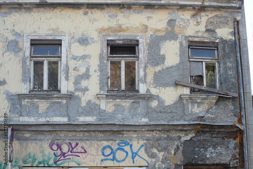 decay and structural damage in building
