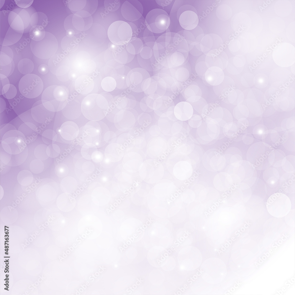 Blurred violet bokeh background with shine and soft circles Blurred violet bokeh background with shine and soft circles