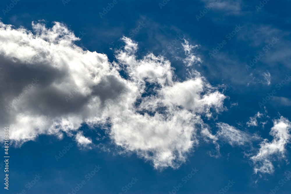 Obraz premium blue sky with clouds