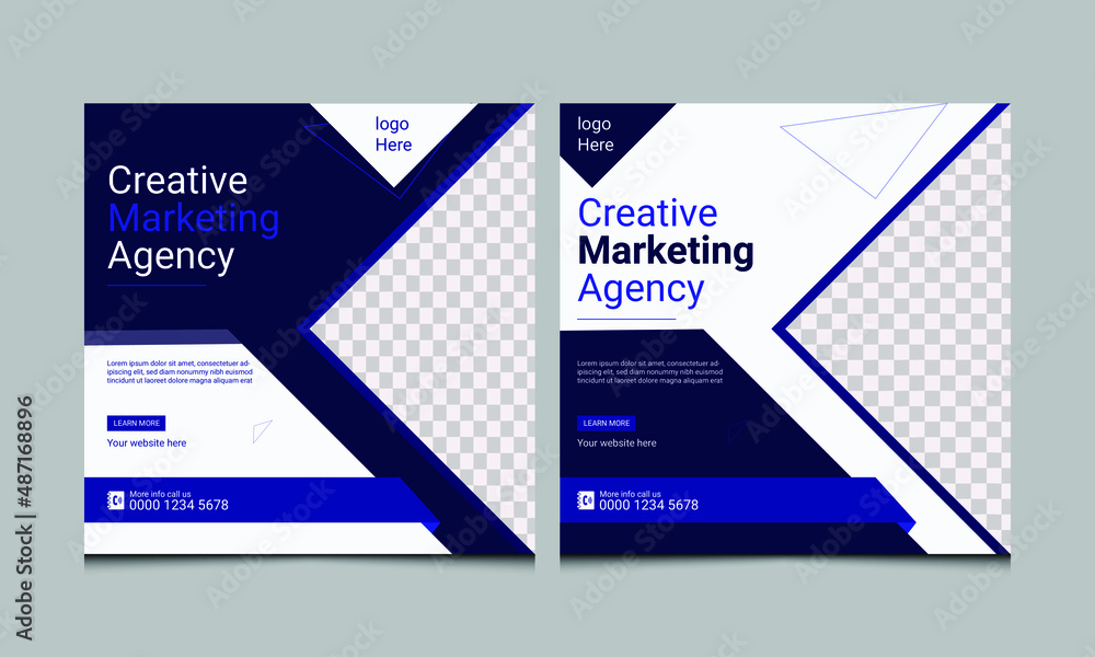creative social media banner template creative social media banner template