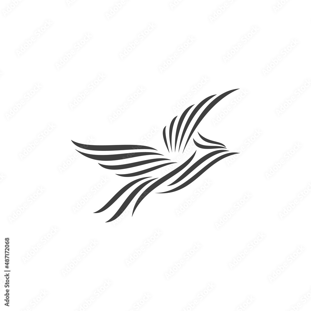 Obraz premium Eagle logo and icon design