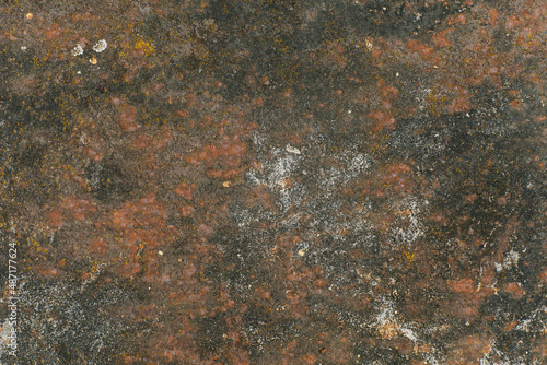 Panoramic grunge rusted metal texture © Cavan