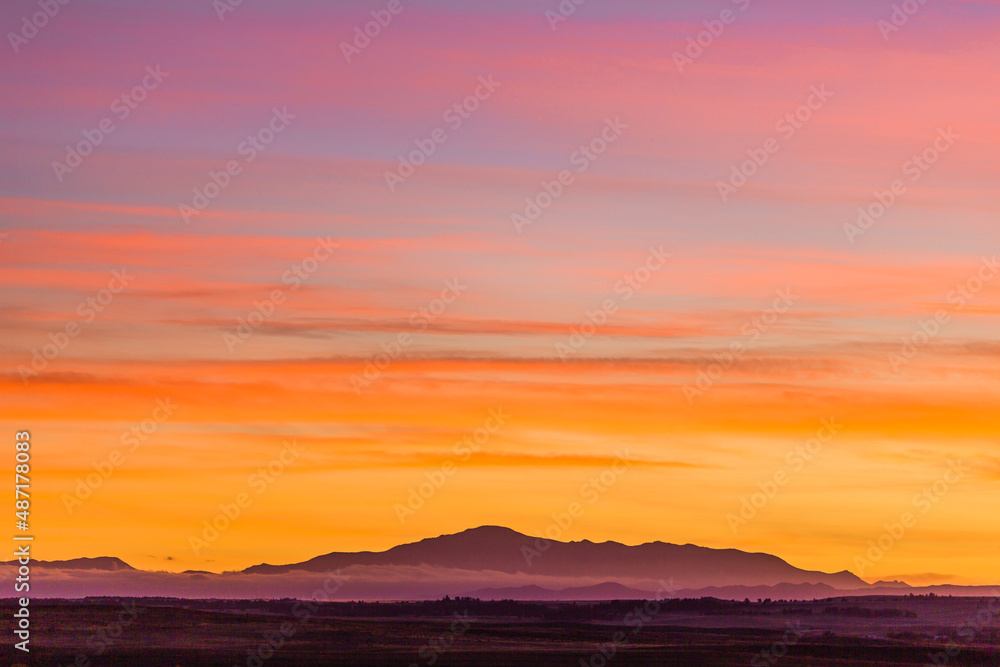 Purple Mountain Majesty at Sunset in Colorado