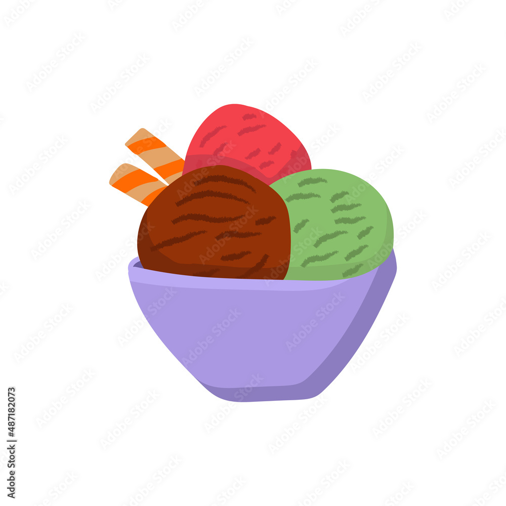 Cone ice cream illustration in vector. Ice cream cones illustration in vector. Cone ice cream illustration in vector. Ice cream cones illustration in vector.