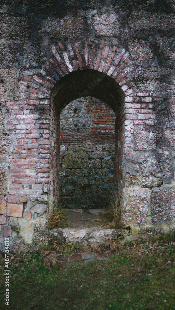 old castle gate