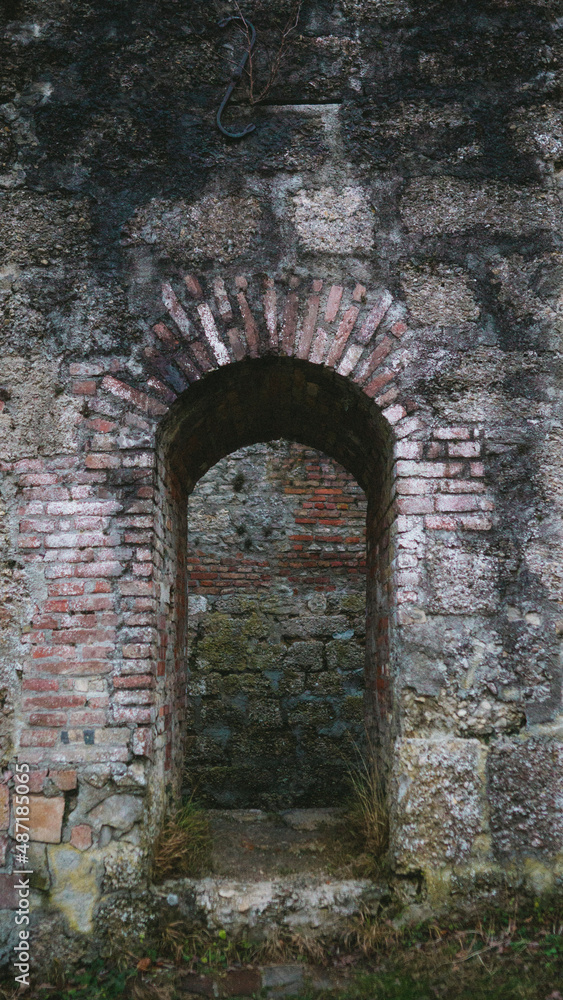 old castle door
