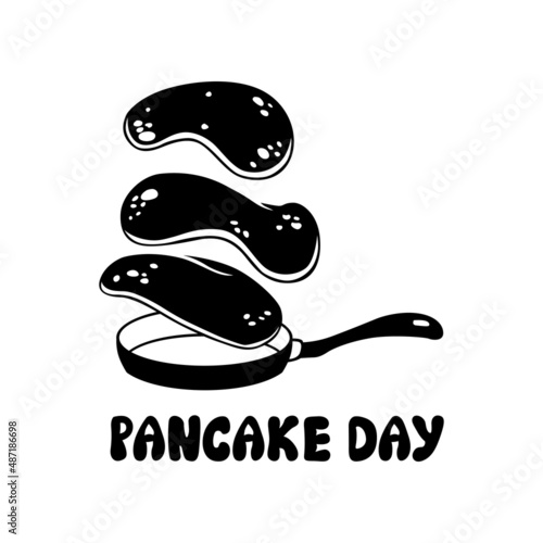 Pancake day icon