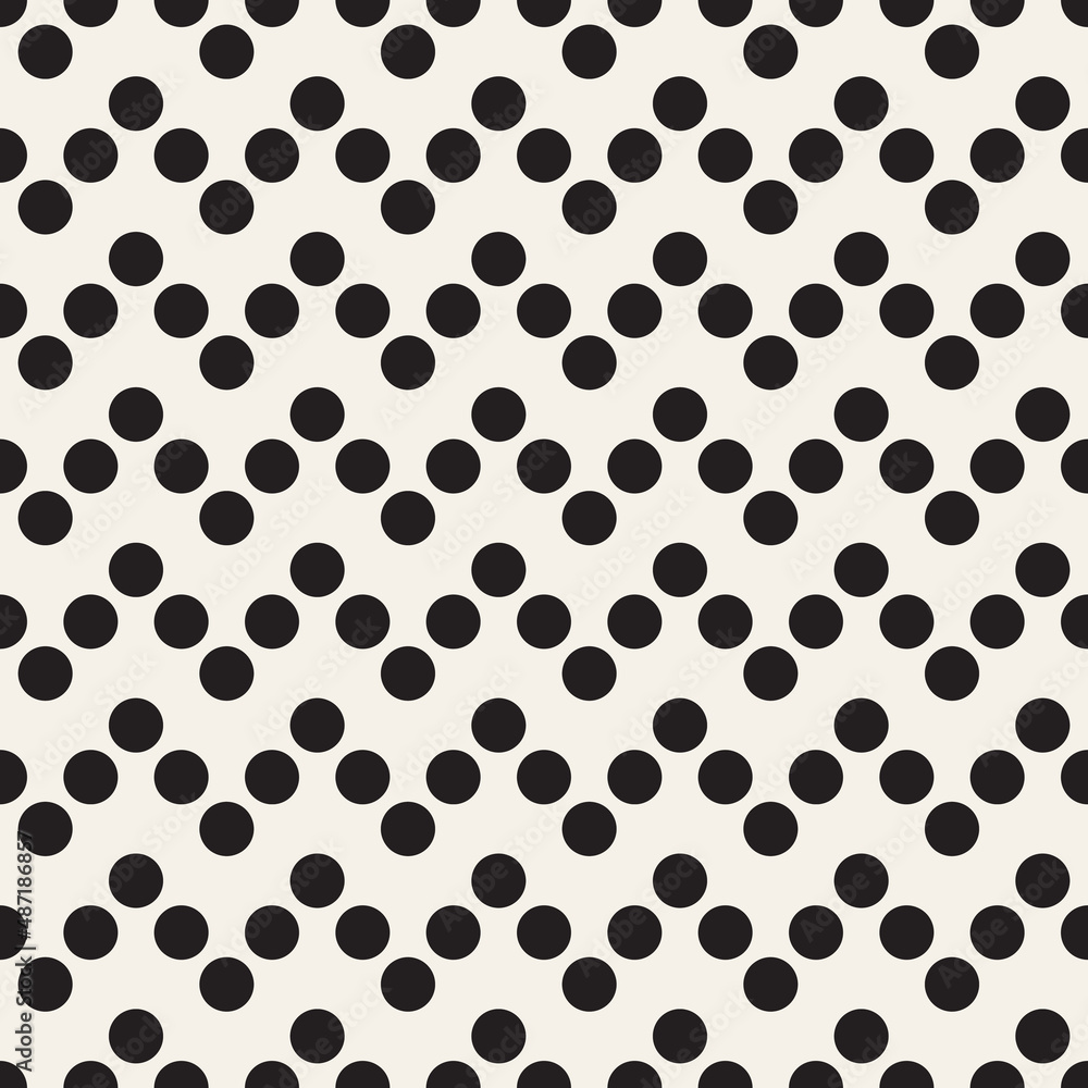 Vector seamless pattern. Repeating geometric abstract elements. Stylish monochrome background design. Vector seamless pattern. Repeating geometric abstract elements. Stylish monochrome background design.