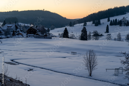 Winter am Schluchsee im Schwarzwald