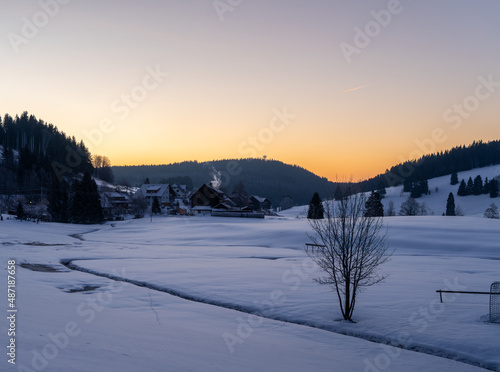 Winter am Schluchsee im Schwarzwald