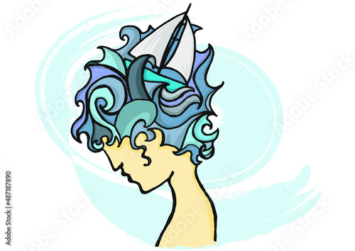 la idea en la cabeza