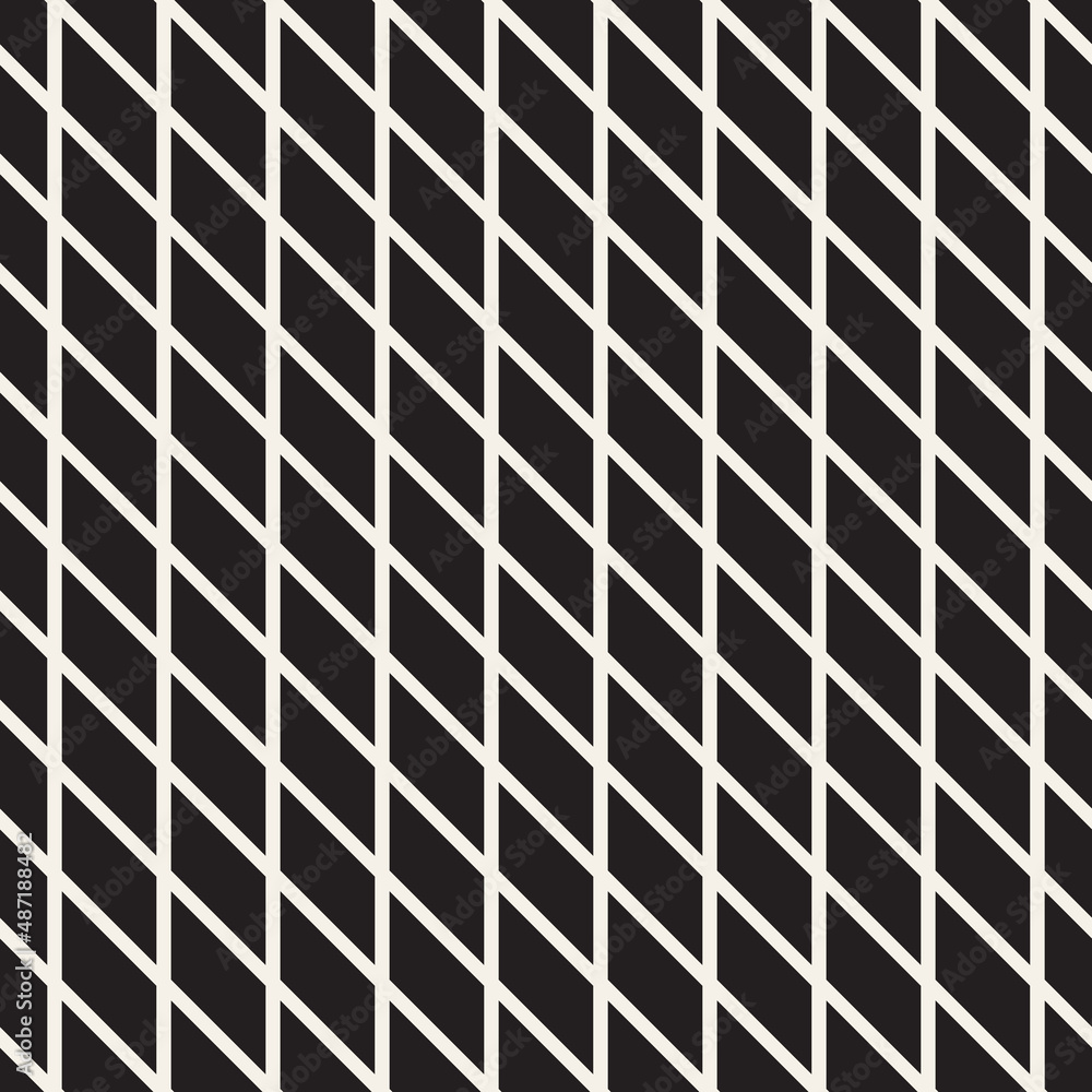Vector seamless pattern. Repeating geometric abstract elements. Stylish monochrome background design. Vector seamless pattern. Repeating geometric abstract elements. Stylish monochrome background design.