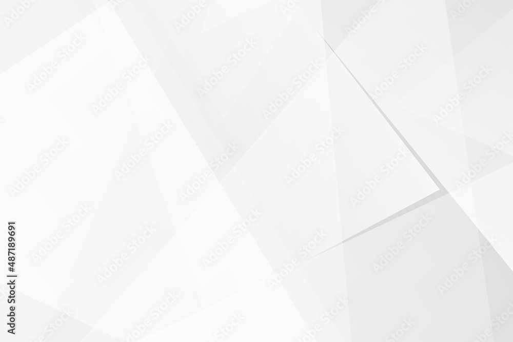 Fototapeta premium Abstract white and grey on light silver background modern design. Vector illustration EPS 10.