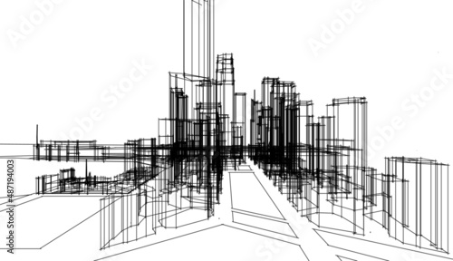 city concept sketch 