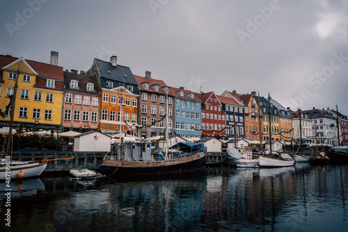Winter in Nyhavn in Denmark © Morten