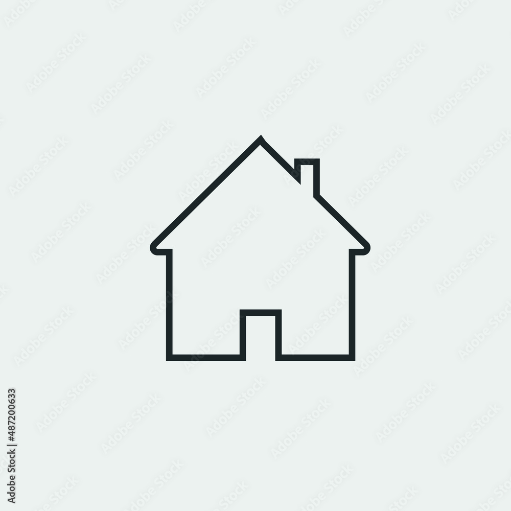 House vector icon illustration sign House vector icon illustration sign