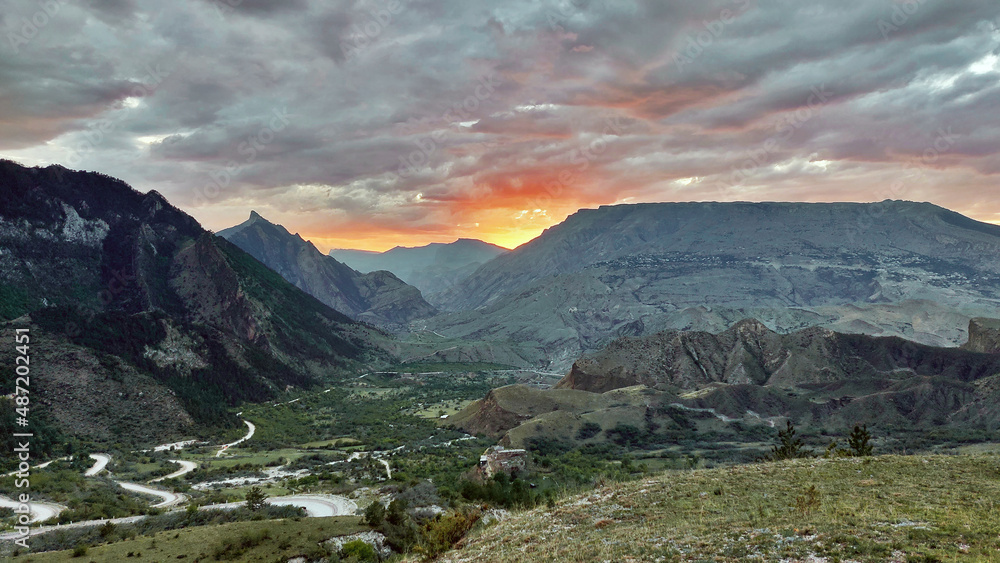 Sunset Dagestan