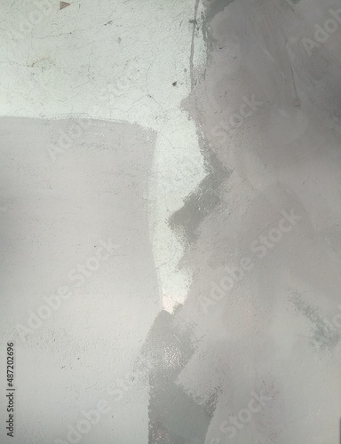 Gray paint old cracked background, wall background 
