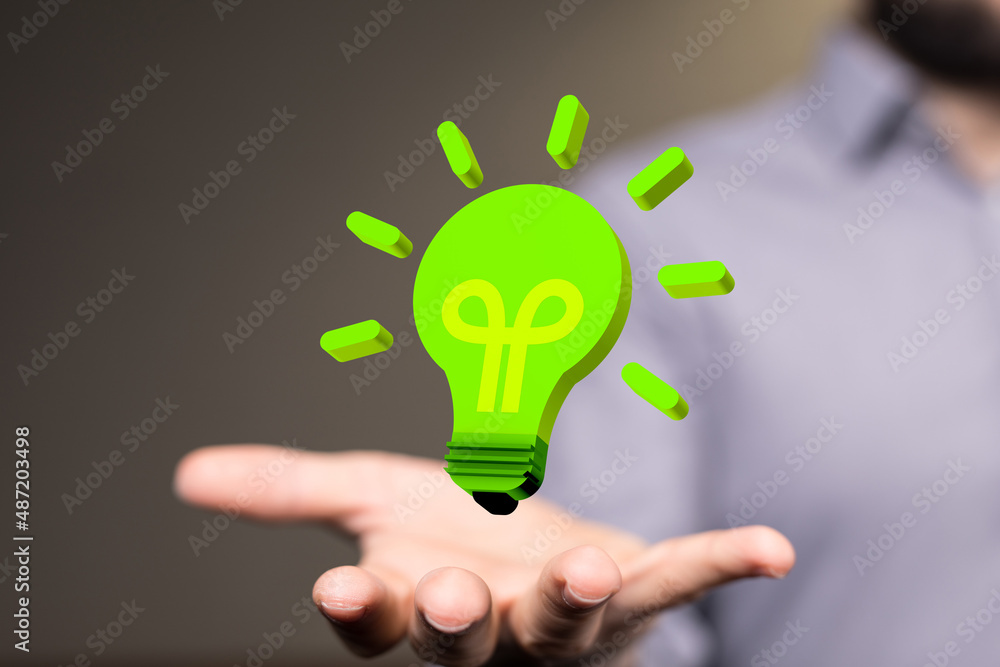 creative bulb sign, corporate social responsibility creative bulb sign, corporate social responsibility