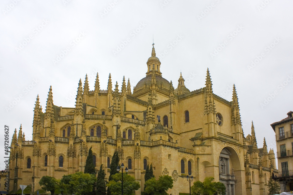 Cathedral of Santa Maria in Segovia, Spain	