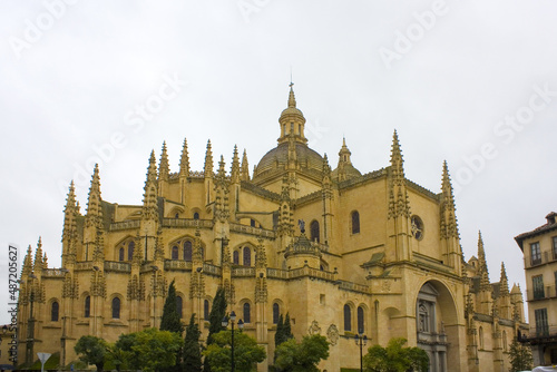 Cathedral of Santa Maria in Segovia, Spain 