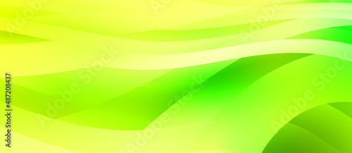 Abstract background with colorful gradient. Vibrant graphic wallpaper with stripes design. Fluid 2D illustration of modern movement.