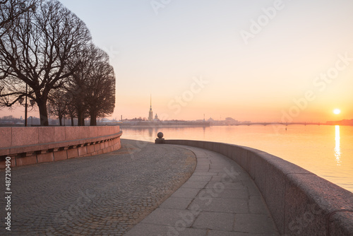 St. Petersburg at dawn