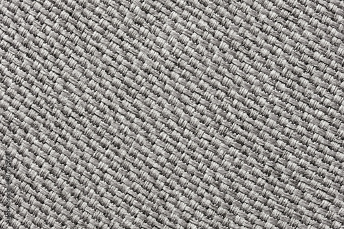 gray fabric texture as background, monochrome burlap
