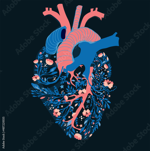 A heart. Vector illustration