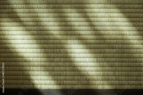 Tableau sur toile 背景素材　畳　木漏れ日