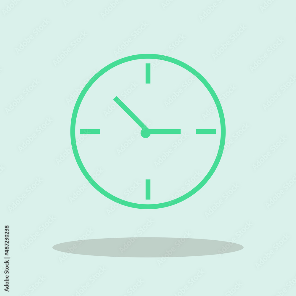 Watch vector icon illustration sign Watch vector icon illustration sign