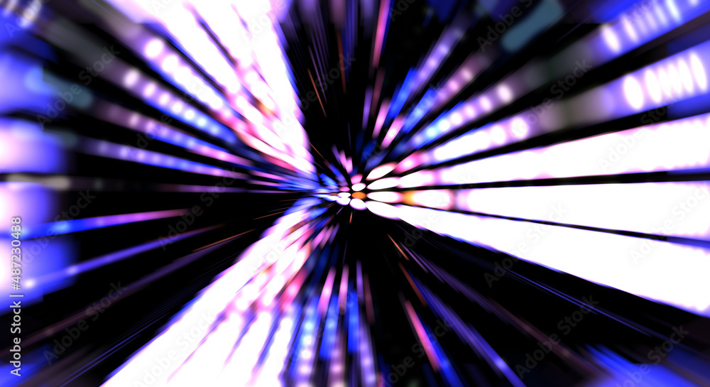 Rotating light show on black background. Luxury streaks. Luminous swirling wallpaper. Space tunnel. Circle of spinning light flashes or sparkler led traces. Glowing concept illustration. Rotating light show on black background. Luxury streaks. Luminous swirling wallpaper. Space tunnel. Circle of spinning light flashes or sparkler led traces. Glowing concept illustration.