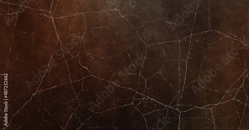 Cracked grunge background. Wallpaper with cracks and stains. Colorful scratched template. Texture and elements for your design. Gothic wall with distressed pattern.
