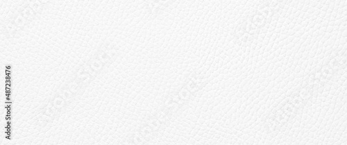 White leather texture with empty space. White background