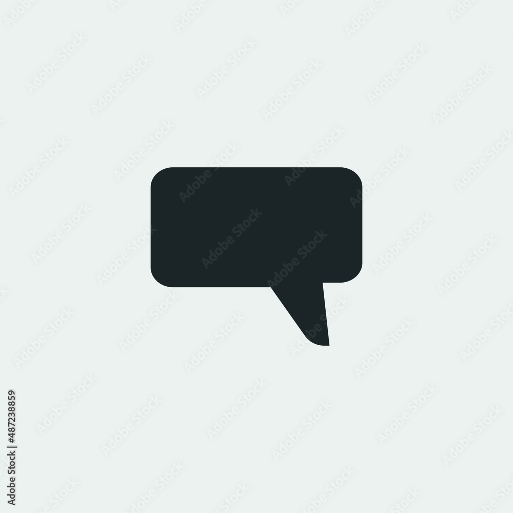 Chat vector icon illustration sign Chat vector icon illustration sign
