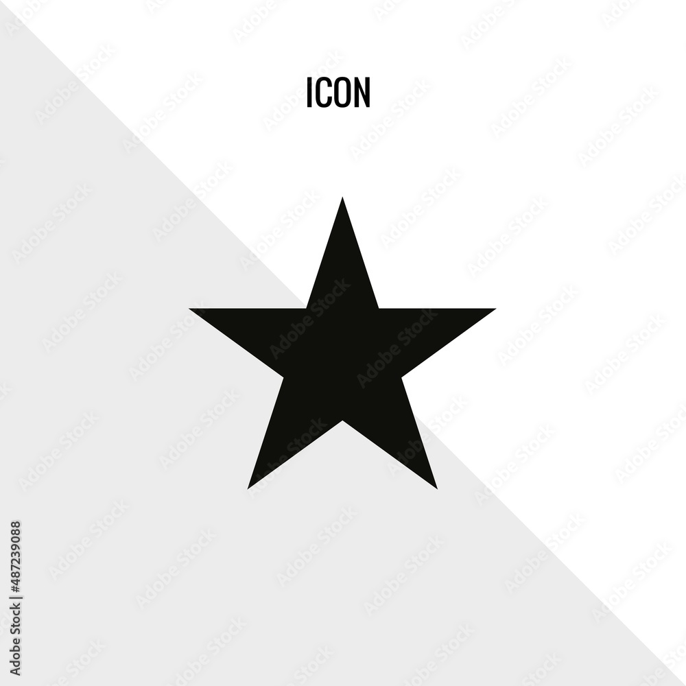 Stars vector icon illustration sign Stars vector icon illustration sign