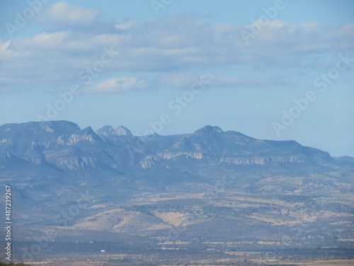 view of the mountains, northern Mexico