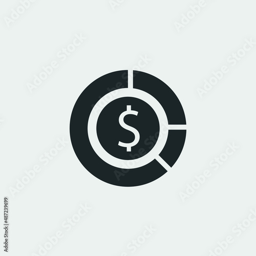 Business and finance vector icon illustration sign