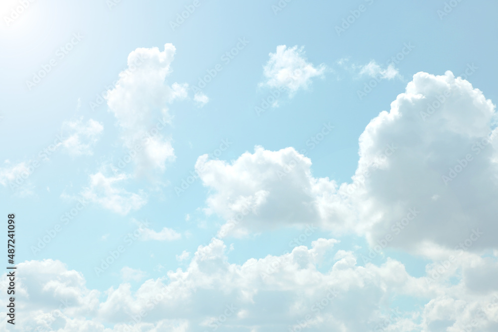 Clouds With Blue Sky Background Stock Photos Creative