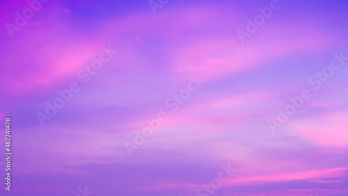 natural sky texture and background of colorful very peri sky
