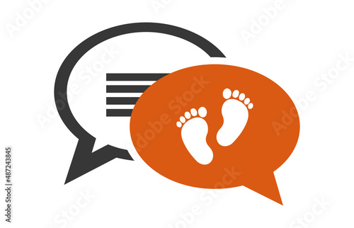 Logo bébé à bord.