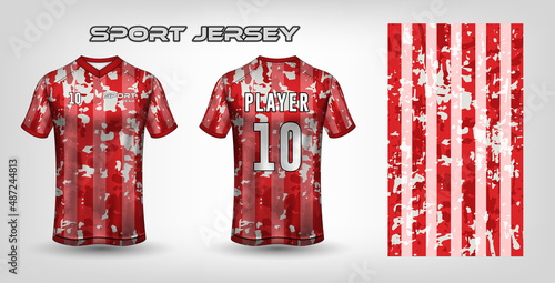 Sport jersey design fabric textile for sublimation